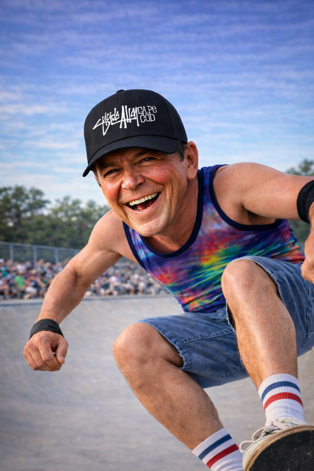 Suicide Alley Marker Logo Dad hat