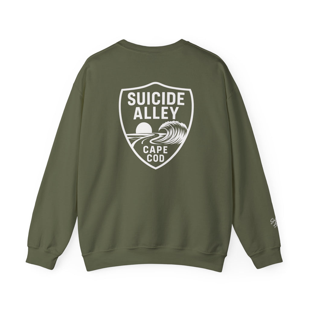 Suicide Alley Plaque Logo Unisex Heavy Blend™ Crewneck Sweatshirt
