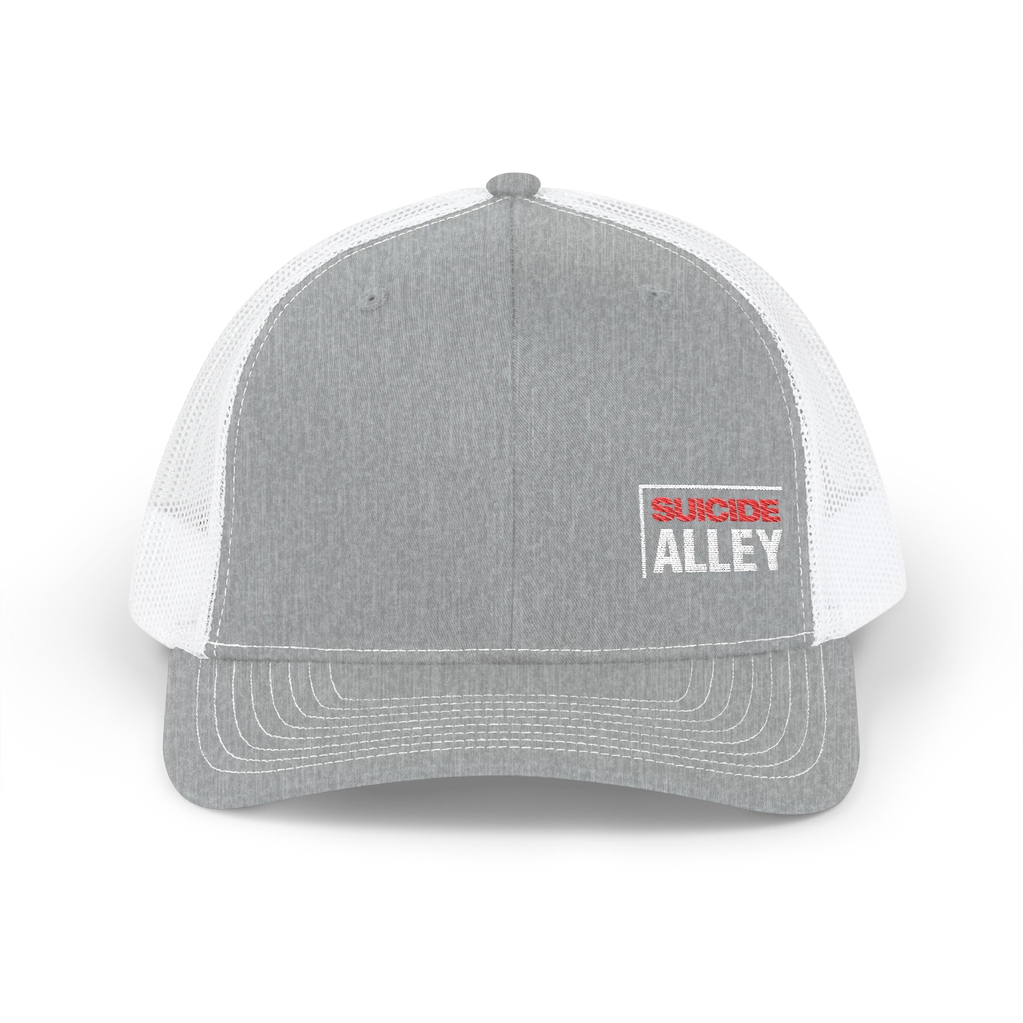 Suicide Alley Vision Snapback Trucker Cap | Embroidered mesh trucker