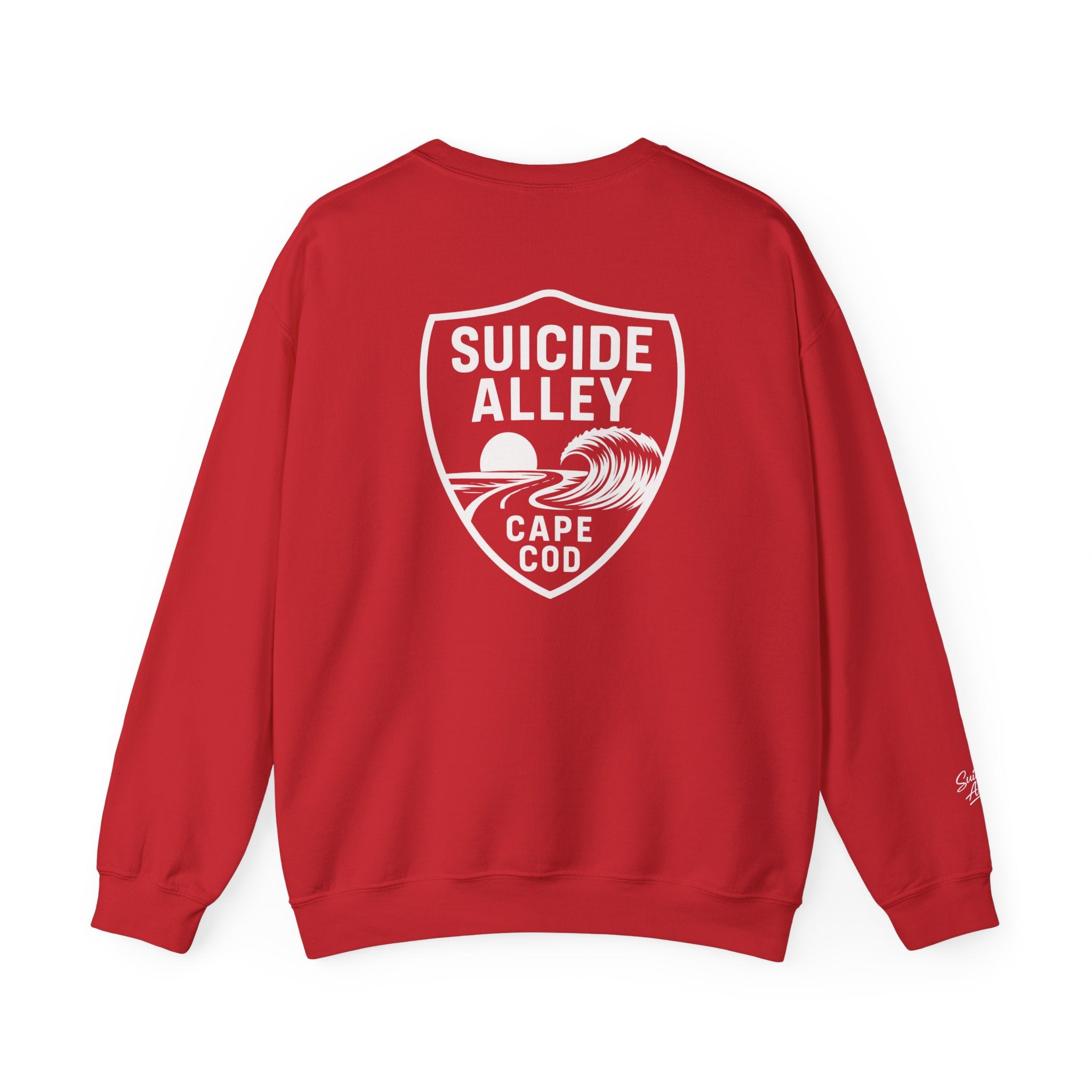 Suicide Alley Plaque Logo Unisex Heavy Blend™ Crewneck Sweatshirt