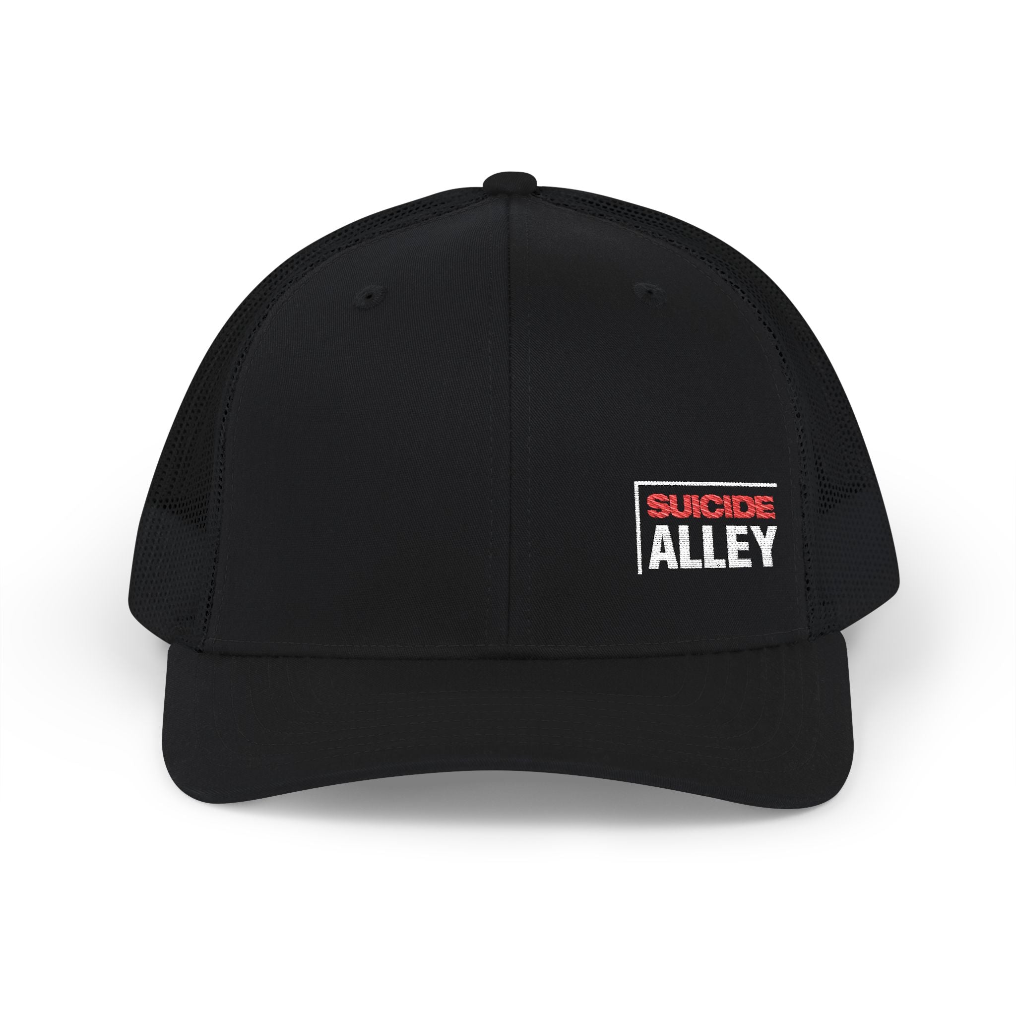 Suicide Alley Vision Snapback Trucker Cap | Embroidered mesh trucker