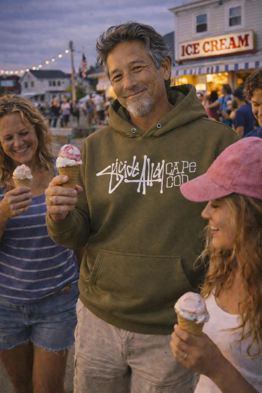 Suicide Alley Marker Unisex Hoodie