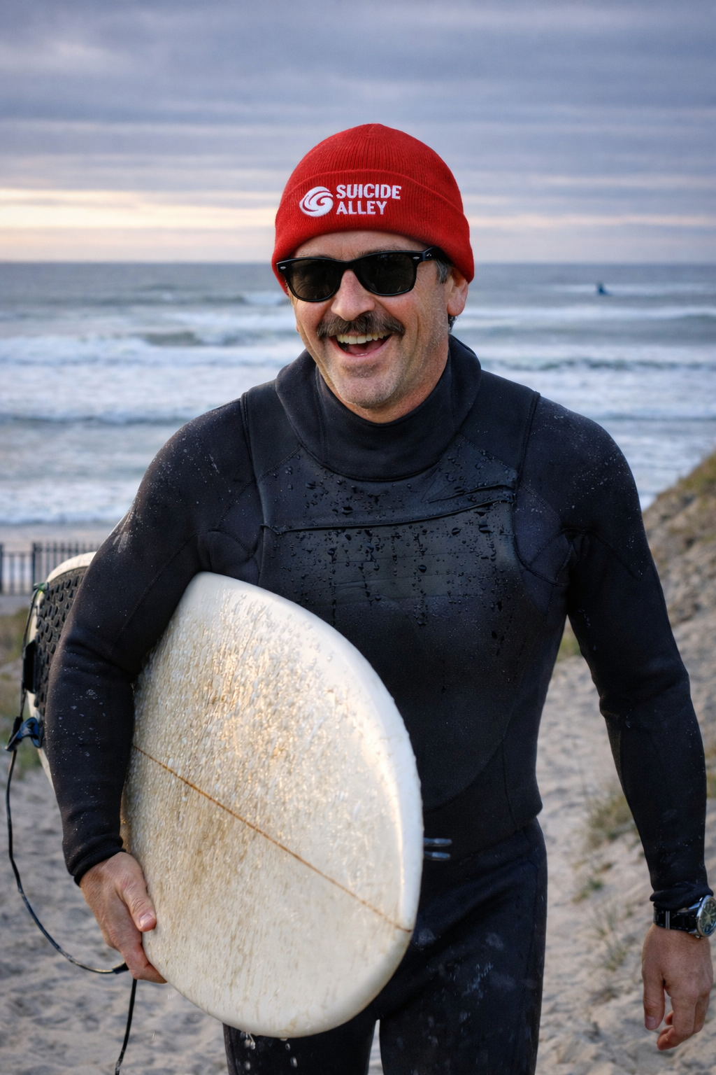 Suicide Alley Logo Embroidered Beanie