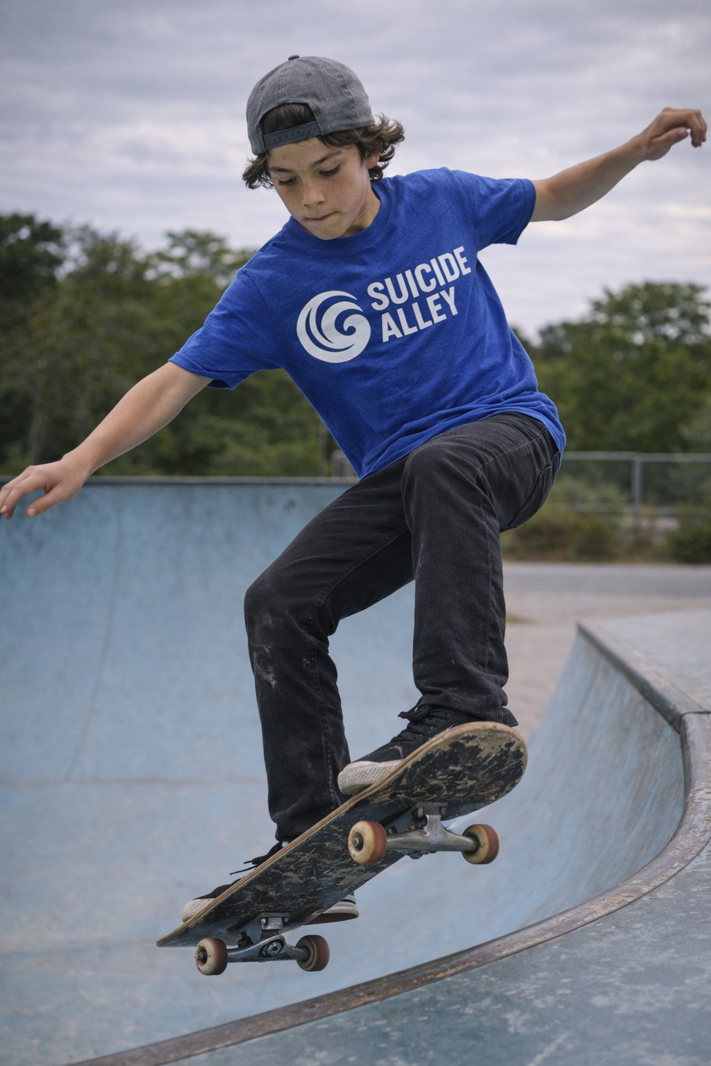 Suicide Alley Logo Short sleeve t-shirt