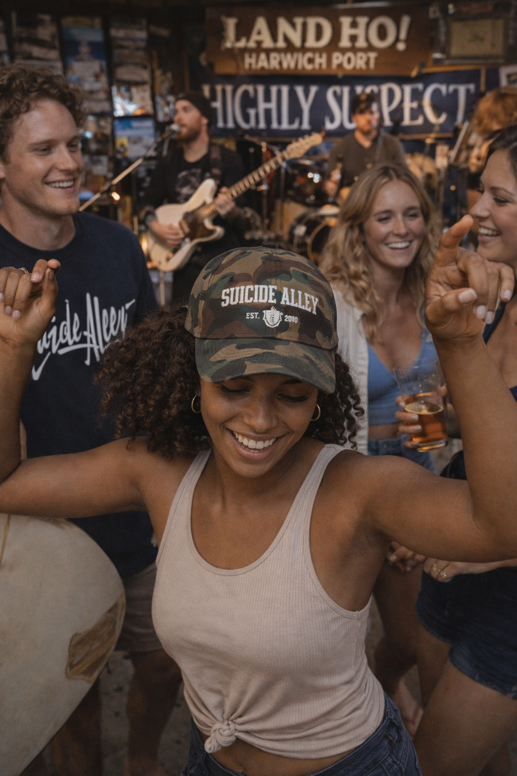 Suicide Alley University Dad hat