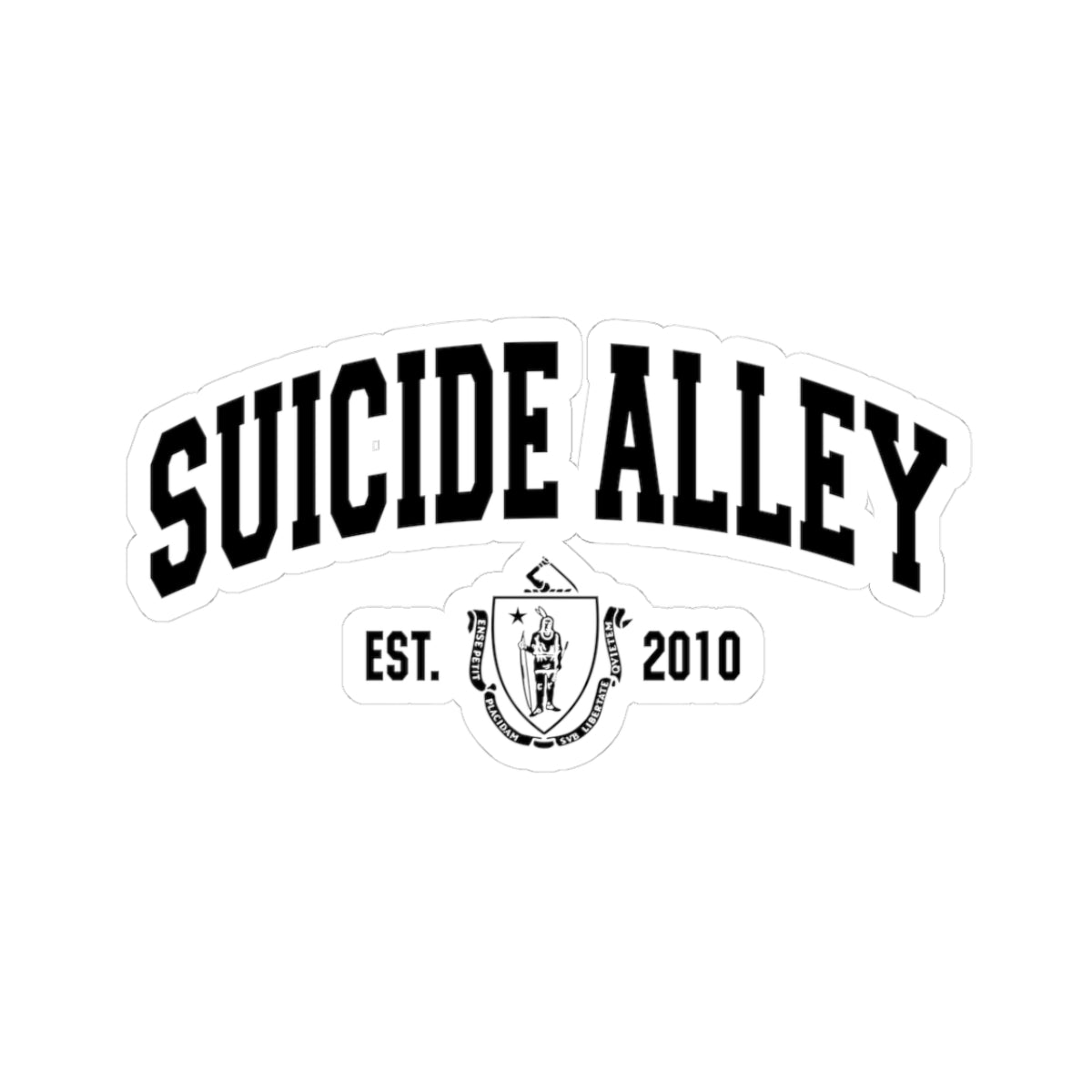 Suicide Alley University Sticker