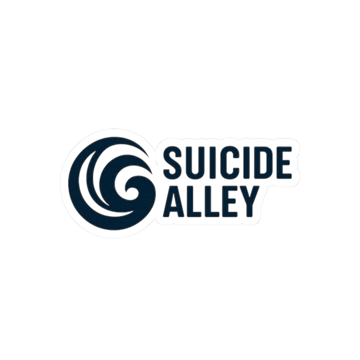 Suicide Alley Logo Sticker