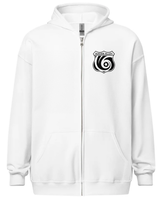 The Official SACC Brand Logo Zip Up Hoodie