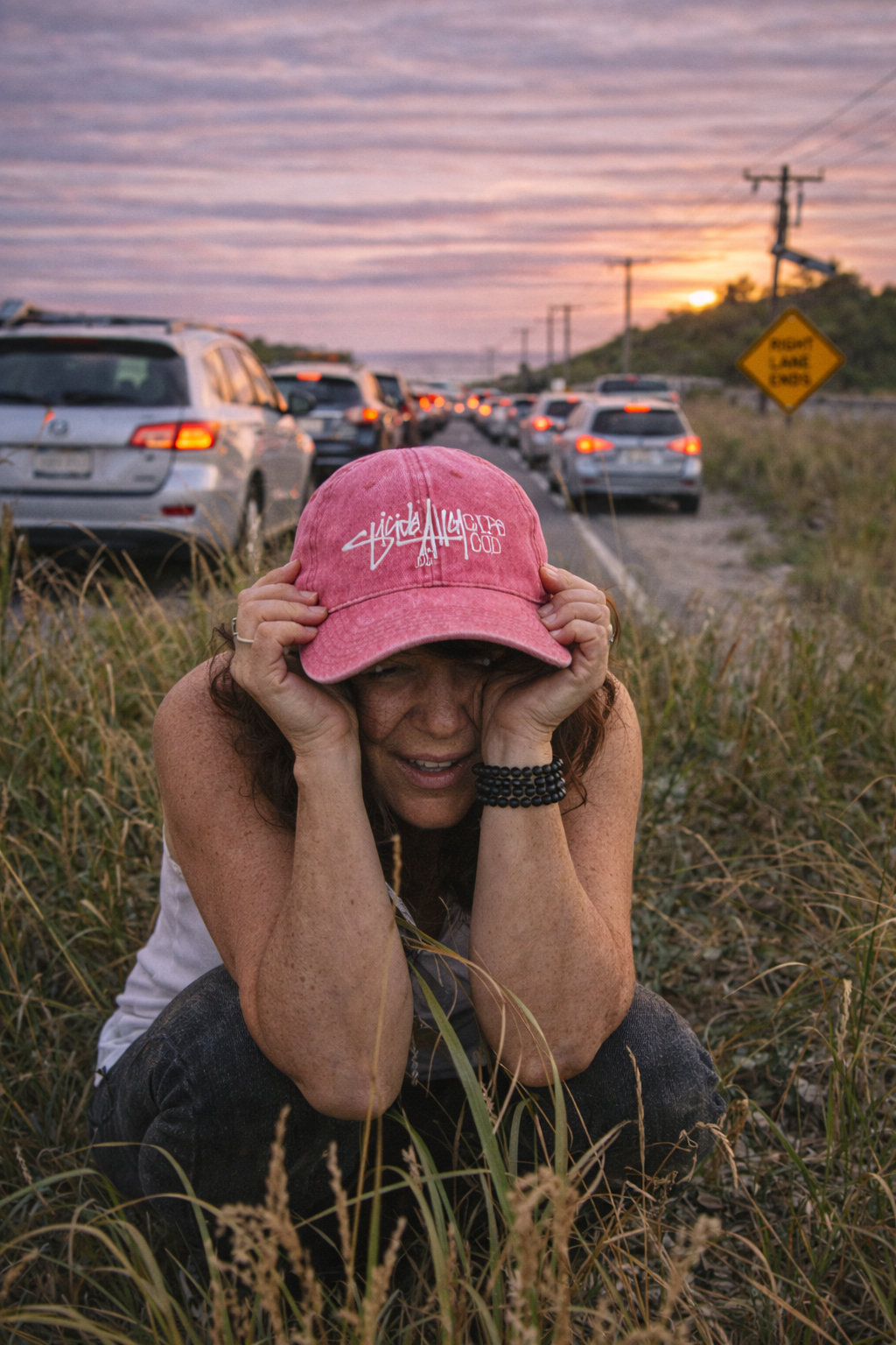 Suicide Alley FOR HER Vintage Cotton Twill Cap