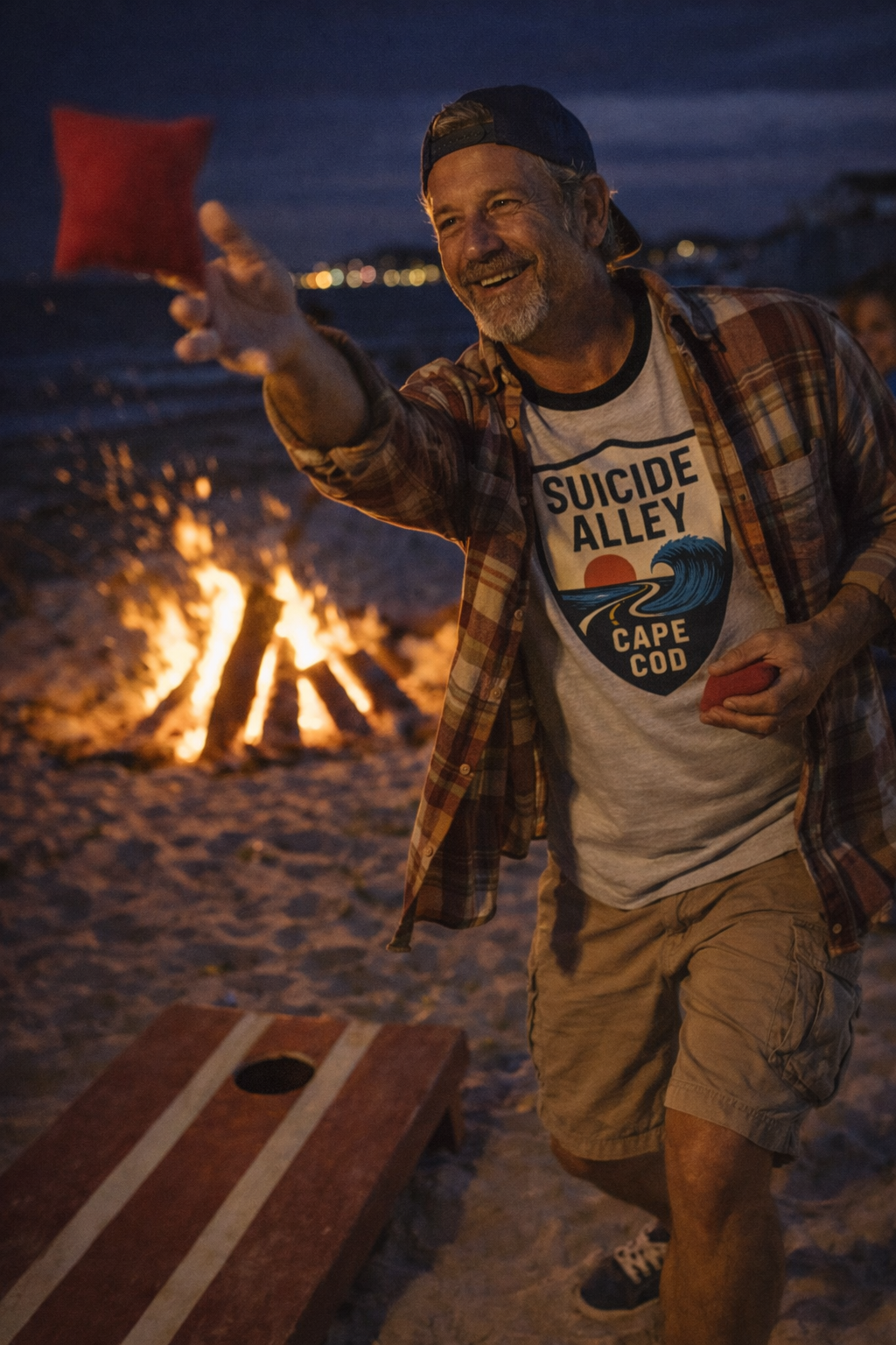 Suicide Alley Plaque Unisex Ringer T-shirt